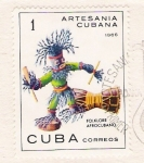 Sellos del Mundo : America : Cuba : Folklore Afrocubano