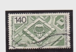 Stamps Germany -  Palacio de Europa en Strassburgo