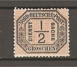 Stamps Europe - Germany -  Sello de Servicio.