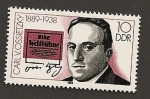 Stamps Germany -  Carl von Ossietzky  - Pacifista