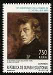 Sellos de Africa - Guinea Ecuatorial -  150 Aniversº muerte de F. Chopin