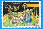 Stamps : Europe : Spain :  Navidad ( Epifania, frontal Bordado )