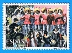 Stamps Spain -  Carnaval de Cadiz