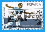 Stamps Spain -  X campeonato del mundo de Pelota