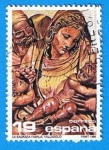 Stamps Spain -  Navidad  ( La Sagrada familia)