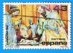 Stamps Spain -  Navidad ( La Natividad )
