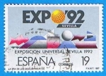 Stamps Spain -  Exposicion Universal de Sevilla EXPO´92