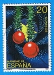 Stamps : Europe : Spain :  Navidad ( Con los colores de España y Europa )