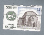 Stamps Spain -  Santa Cristina de Lena. Patrimonio Mundial de la Humanidad