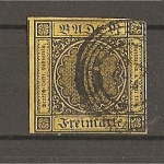 Stamps Germany -  Baden./ Gran Ducado.