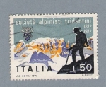 Sellos de Europa - Italia -  Sociedad Alpinista Tridentini