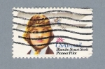 Stamps : America : United_States :  Blanche Stuart Scott . Piloto pionero