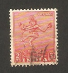 Stamps India -  11 - nataraja, el señor de la danza