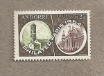 Stamps : Europe : Andorra :  Philatec París