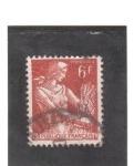 Stamps France -  Moissonneuse