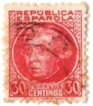 Stamps Spain -  Gaspar Melchor de Jovellanos