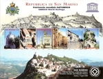 Sellos del Mundo : Europa : San_Marino : Centro histórico del Monte Titanio