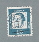 Stamps Germany -  Luther (repetido)