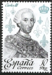 Stamps Spain -  2499 Reyes de España. Casa Borbón. Carlos III.