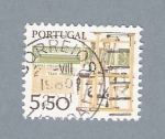 Stamps : Europe : Portugal :  Telares mecánicos 