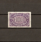 Stamps Germany -  Republica Weimar.