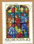 Stamps Europe - Hungary -  Vidrieras religiosas