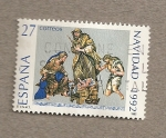 Stamps Spain -  Navidad 1992