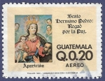 Stamps : America : Guatemala :  GUATEMALA Hno. Pedro 0.20 aéreo (1)