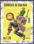 Sellos del Mundo : America : Bolivia : BOLIVIA Kusillo 1.20 aéreo