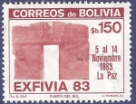 Stamps Bolivia -  BOLIVIA Exfivia 83 150