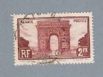 Stamps France -  Arco de Triunfo