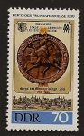 Stamps Germany -  Feria de Primavera de Leipzig 1990