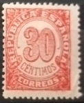 Stamps : Europe : Spain :  CIFRAS