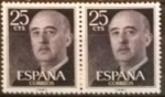 Stamps Spain -  GENERAL FRANCO