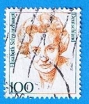 Stamps Germany -  Elisabeth  Schwarhaupl