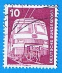 Stamps Germany -  Ferrocarril