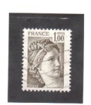 Stamps France -  Sabine de Gandon