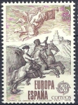 Stamps Spain -  2520 Europa-CEPT. Correo de Gabinete y Postillón.