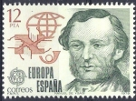 Stamps Spain -  2521 Europa-CEPT. Manuel de Ysasi.