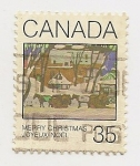 Stamps Canada -  Feliz Navidad