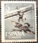 Stamps Spain -  L Aniversario de la Aviación Española