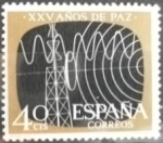Stamps : Europe : Spain :  XV Años de Paz