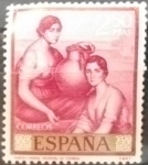 Stamps Spain -  Romero de Torres