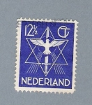 Stamps Netherlands -  Águila y espada