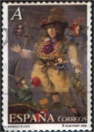 Stamps Spain -  Circo - Funambulista