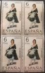 Stamps Spain -  Trajes típicos españoles