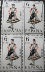 Stamps Spain -  Trajes típicos españoles