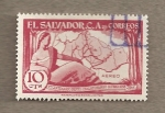Stamps El Salvador -  Centenario departamento de Chalatenango