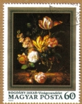 Stamps Hungary -  Temas florales CUADROS