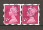 Stamps United Kingdom -  Elisabeth II.